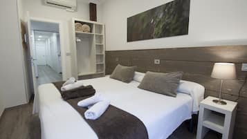 Double or Twin Room, City View | Premium bedding, memory foam beds, individually decorated