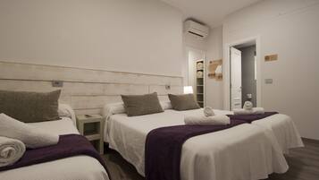 Triple Room | Premium bedding, memory foam beds, individually decorated