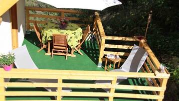 Penthouse (La Grive) | Terrace/patio