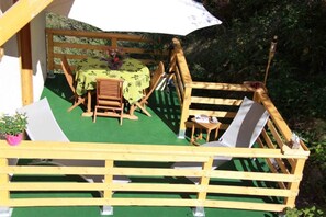 Attico (La Grive) | Terrazza/patio