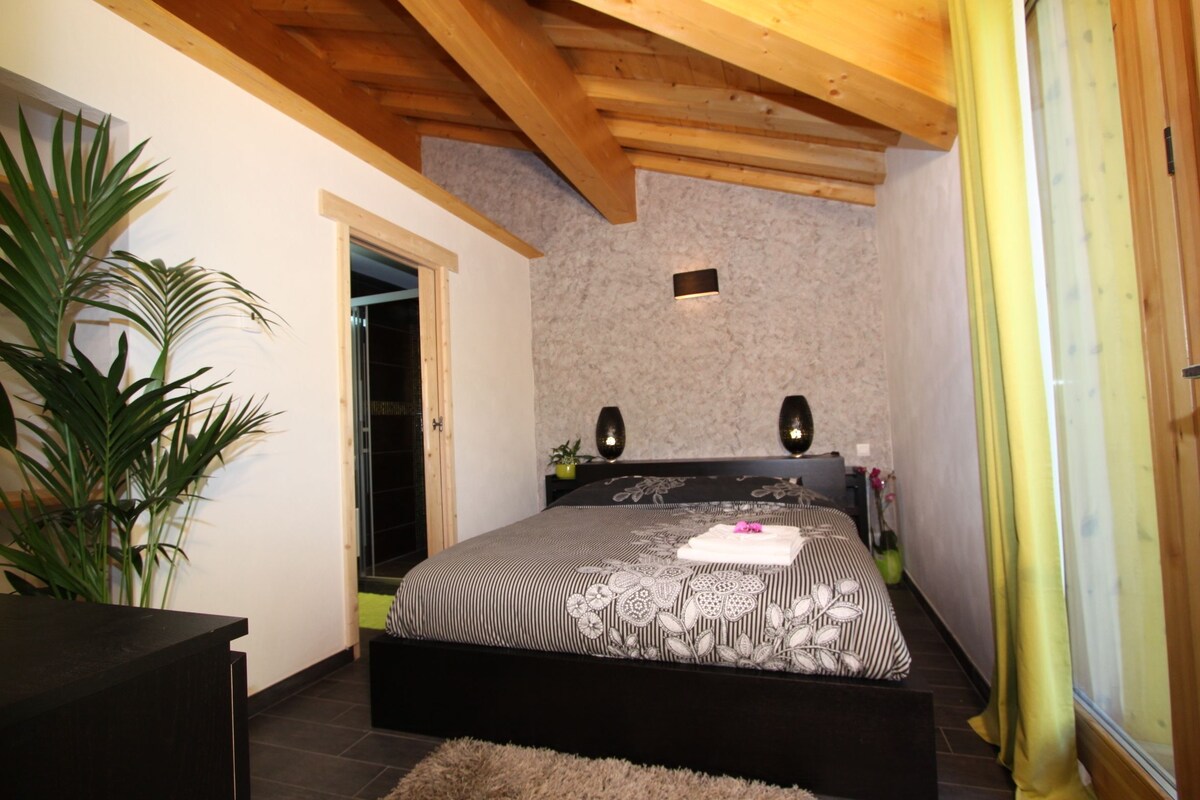 Penthouse (Le Mont-Blanc) | Phòng cách âm, nôi (giường cho trẻ sơ sinh) miễn phí 