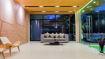 Lobby sitting area