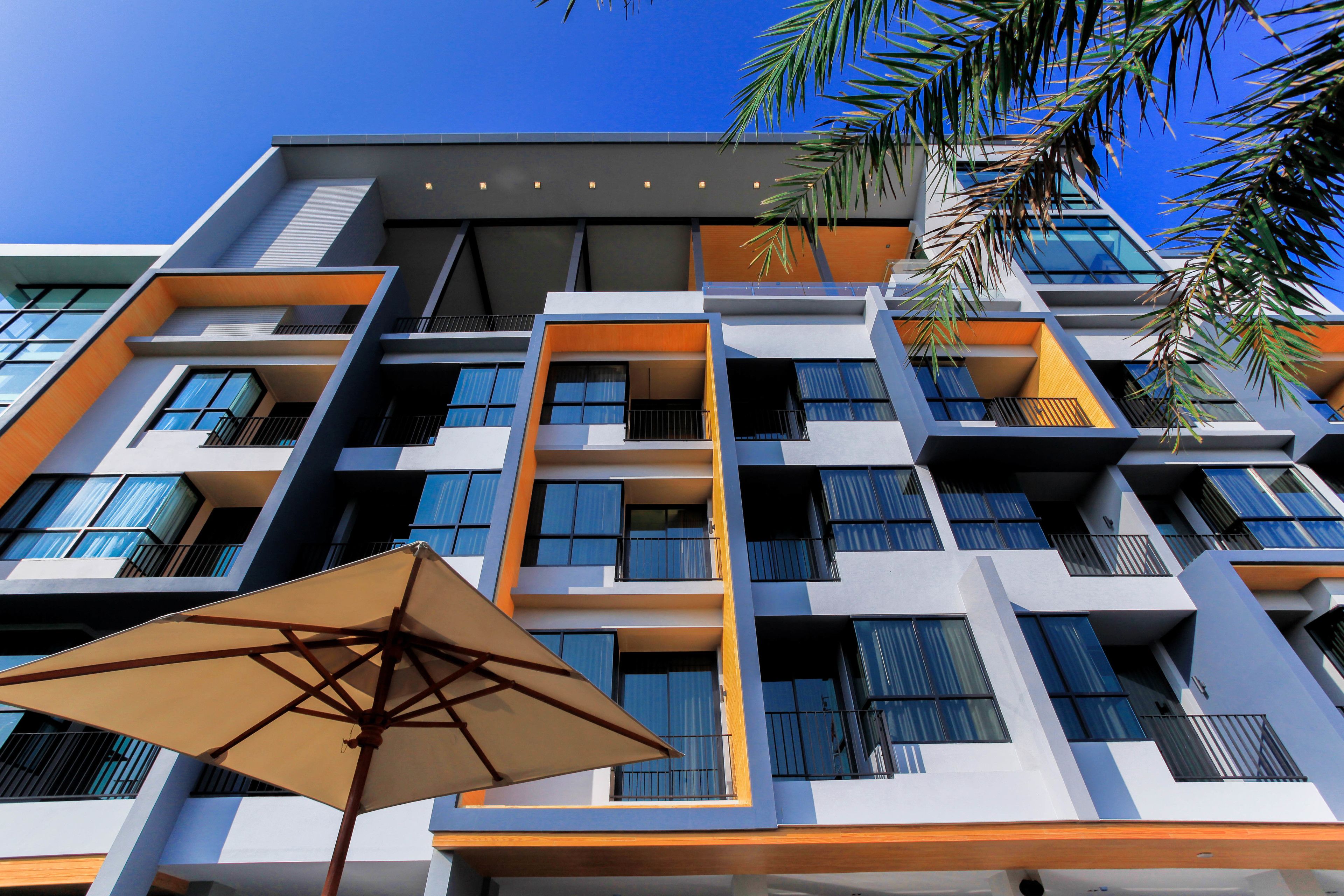 ด้านหน้าที่พัก