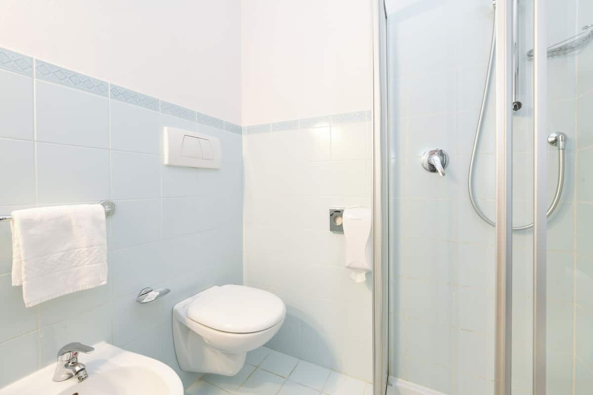 Single Room | Bathroom | Shower, free toiletries, hair dryer, bidet