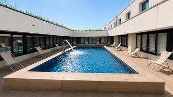 Seasonal outdoor pool