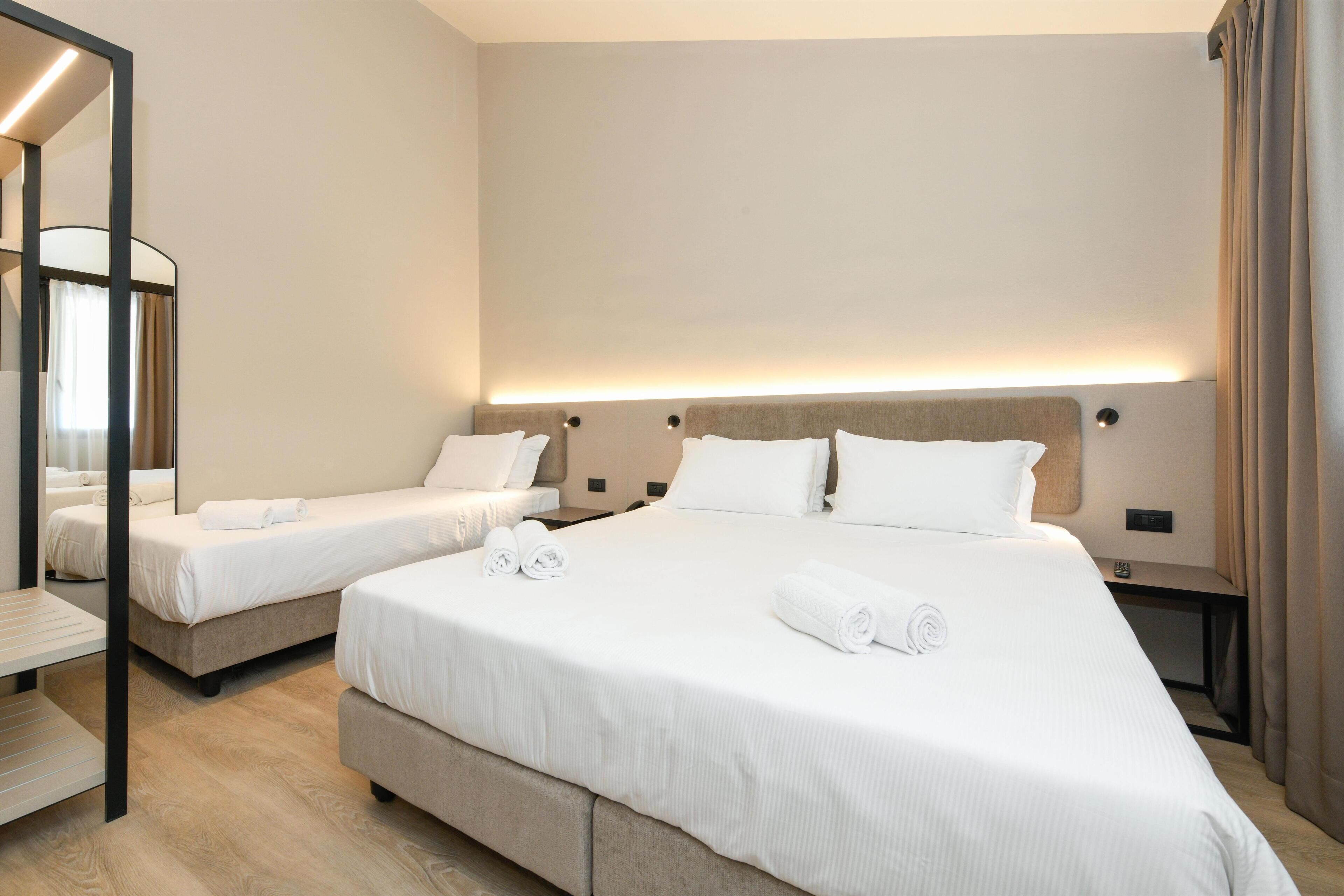 Allergitestet sengetøy, safe på rommet og skrivebord