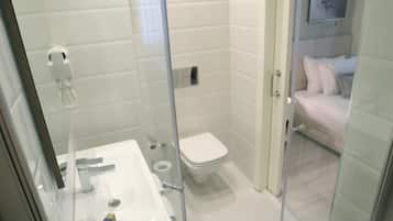 Deluxe Double Room, 1 Double Bed | Bathroom | Shower, free toiletries, hair dryer, slippers