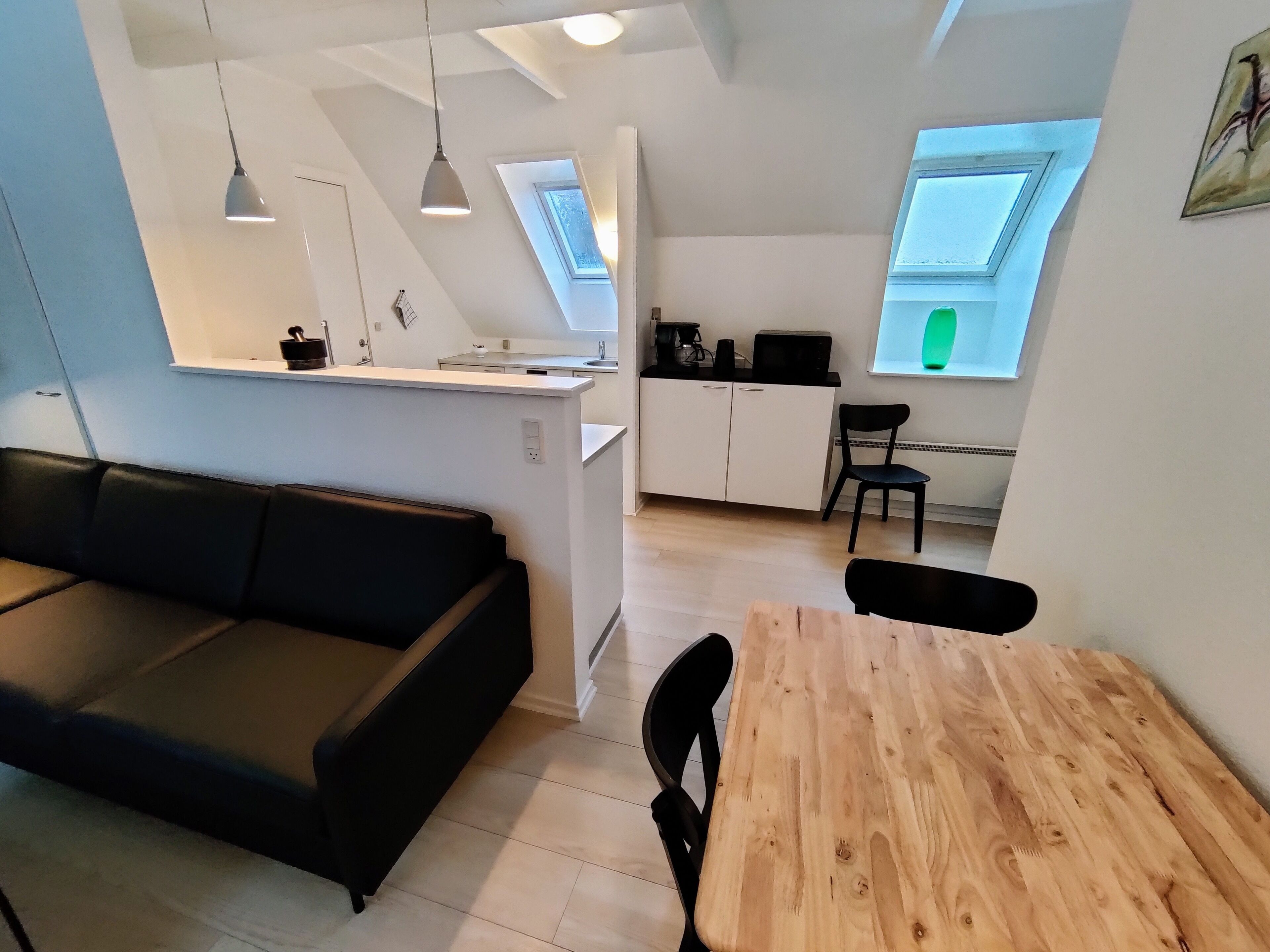 Classic-Apartment, 1 Schlafzimmer, Gartenblick | Wohnbereich | Smart-TV