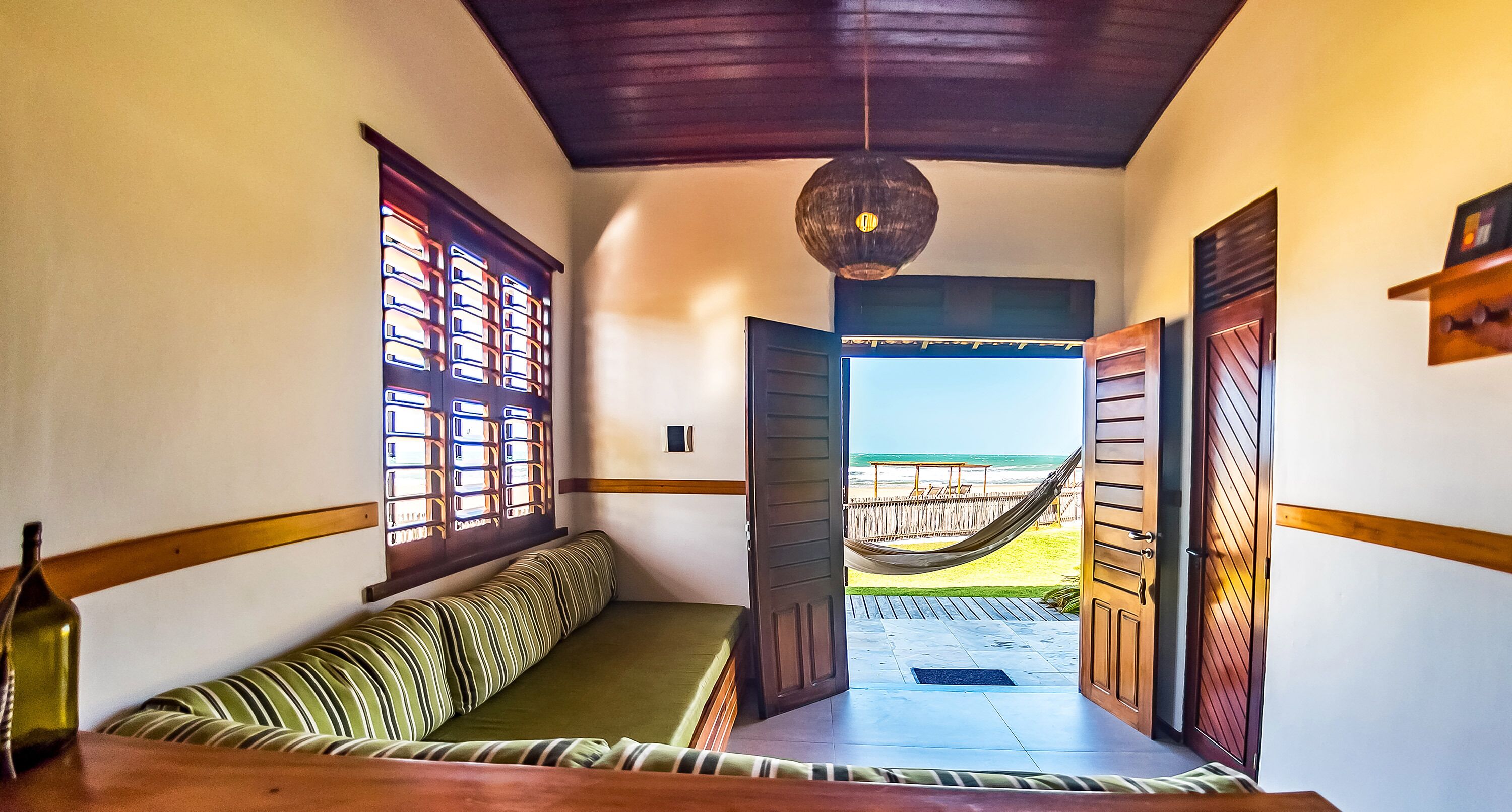 bangalô frente mar | view from room