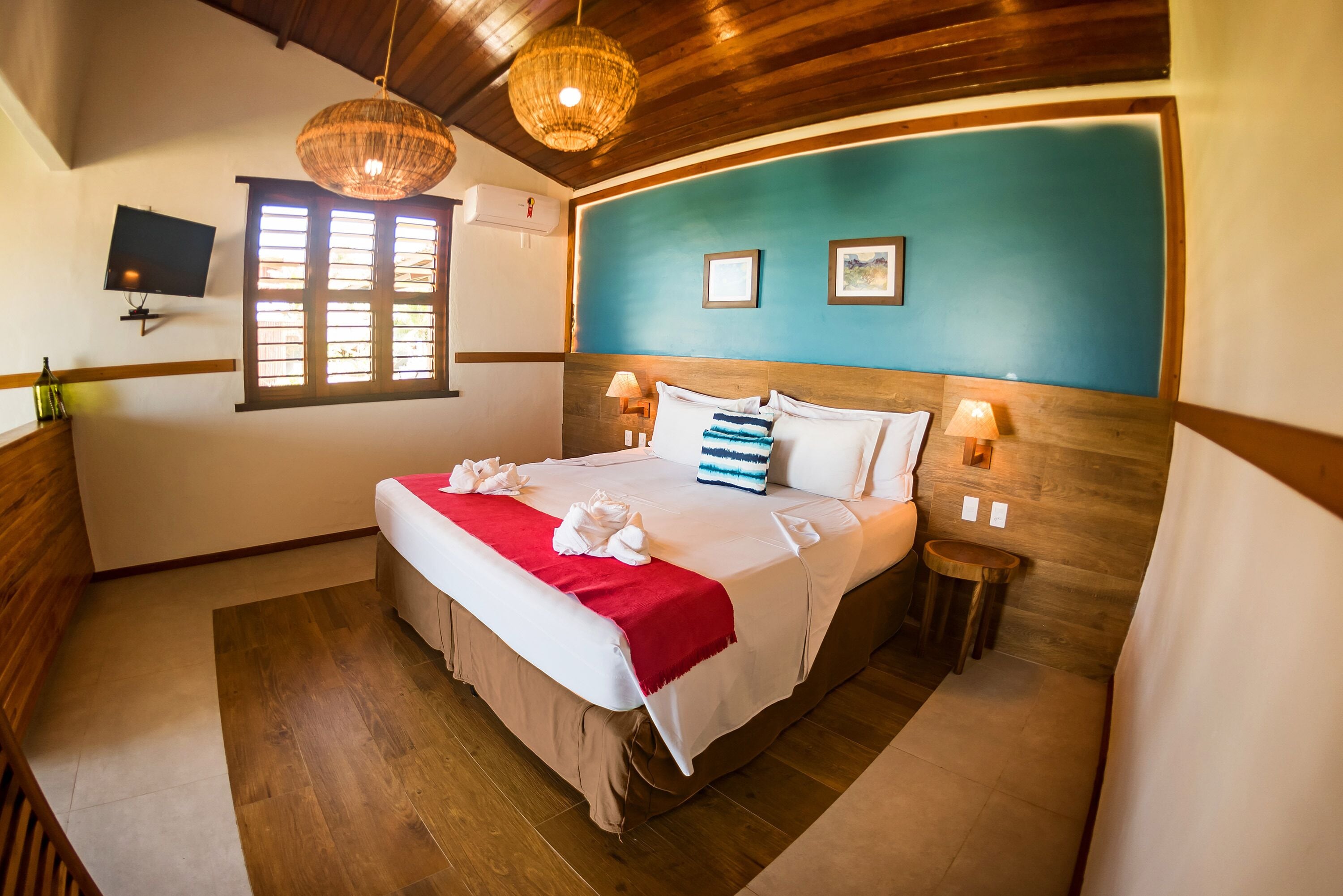 Bangalô Frente Mar | 迷你吧、客房內保險箱、遮光布/窗簾、免費搖籃/嬰兒床