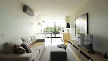Appartement, 1 chambre | Salle de séjour