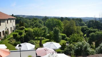 Vue depuis lâhĂ©bergement