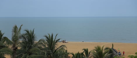 Chambre Deluxe avec lits jumeaux | Vue sur la plage/lâocĂ©an
