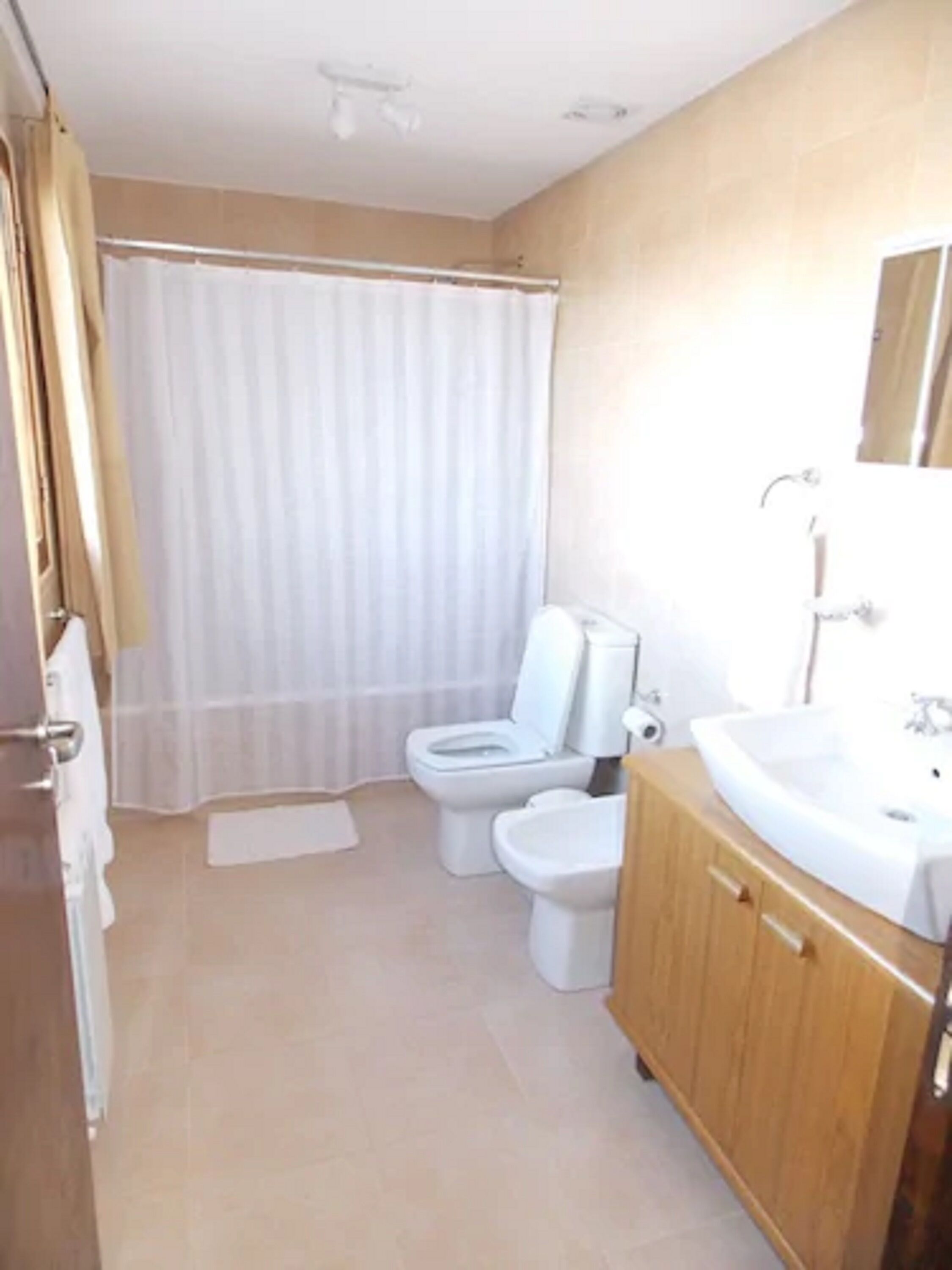 free toiletries, hair dryer, towels, soap