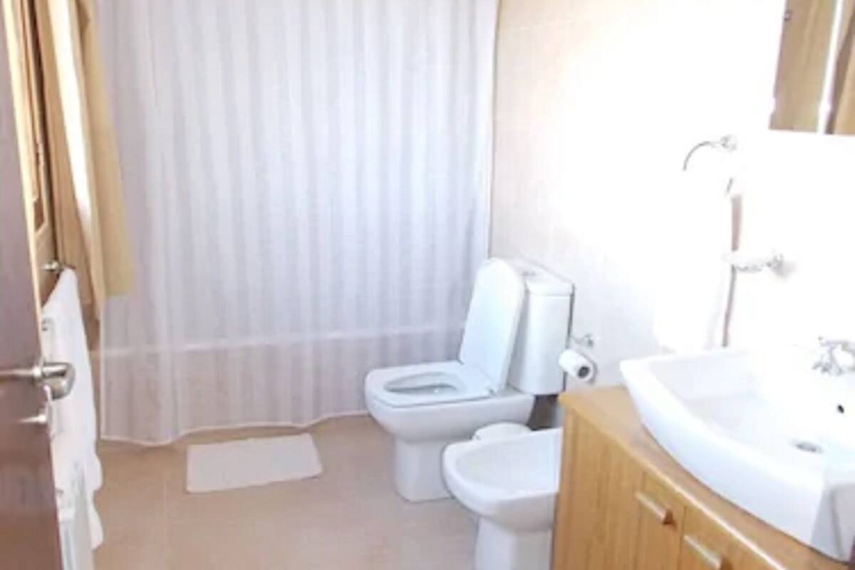 free toiletries, hair dryer, towels, soap