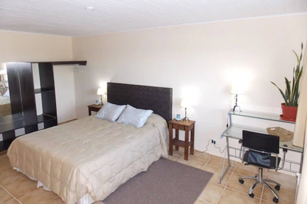 In-room safe, desk, soundproofing, iron/ironing board (on request)