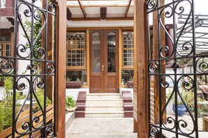Interior entrance