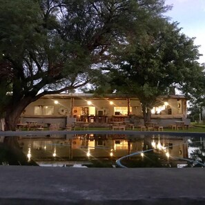 Front of property - evening/night - Die Olyfhuis (Dikgatlong)