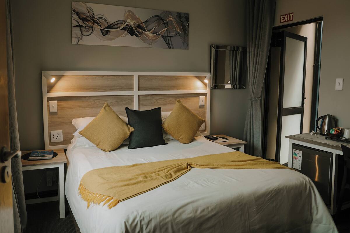 Premium bedding, free WiFi, bed sheets