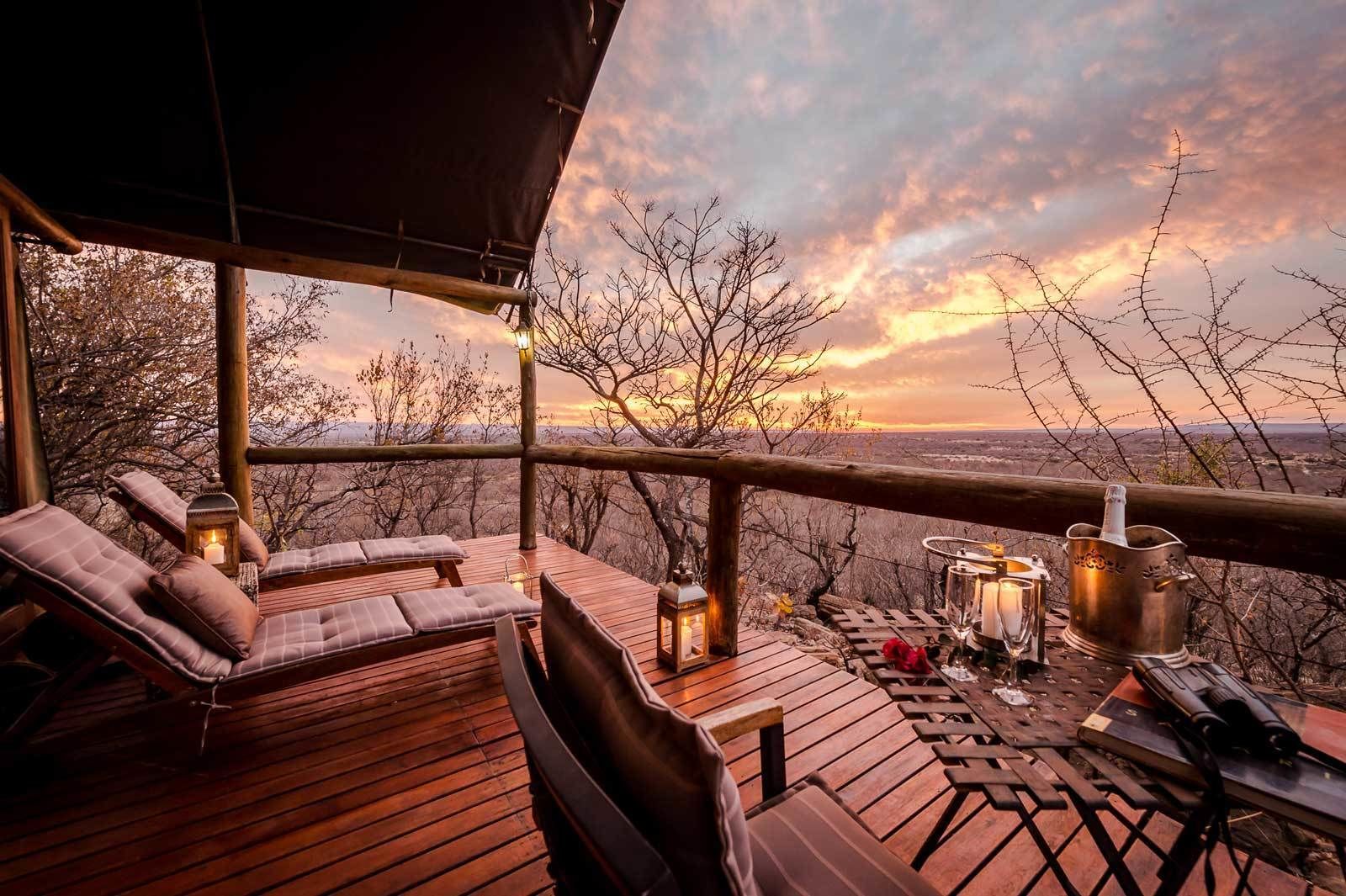 Luxury Tent, 1 Bedroom (Luxury Safari Style Tent) | Terrace/patio