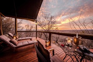 Luxury Tent, 1 Bedroom (Luxury Safari Style Tent) | Terrace/patio