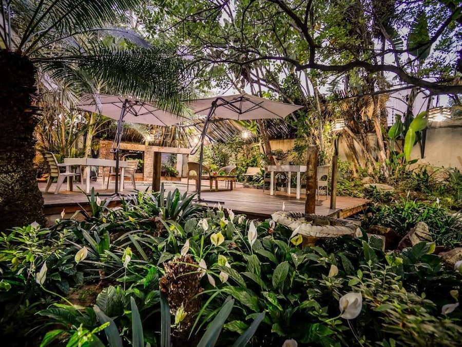 Enceinte de l’hébergement