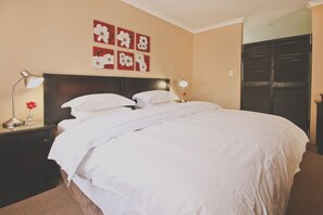 Luxury Double or Twin Room, 1 Bedroom (Self-catering suite - Queen bed ) | 1 bedroom, premium bedding, minibar, in-room safe