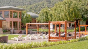 Sun deck - Hotel Qamaqi (San José de Maipo)