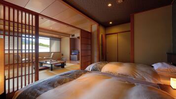 Chambre Tradition, non-fumeurs (Modern Japanese Western Style) | 1 chambre, coffres-forts dans les chambres, Wi-Fi gratuit, draps fournis
