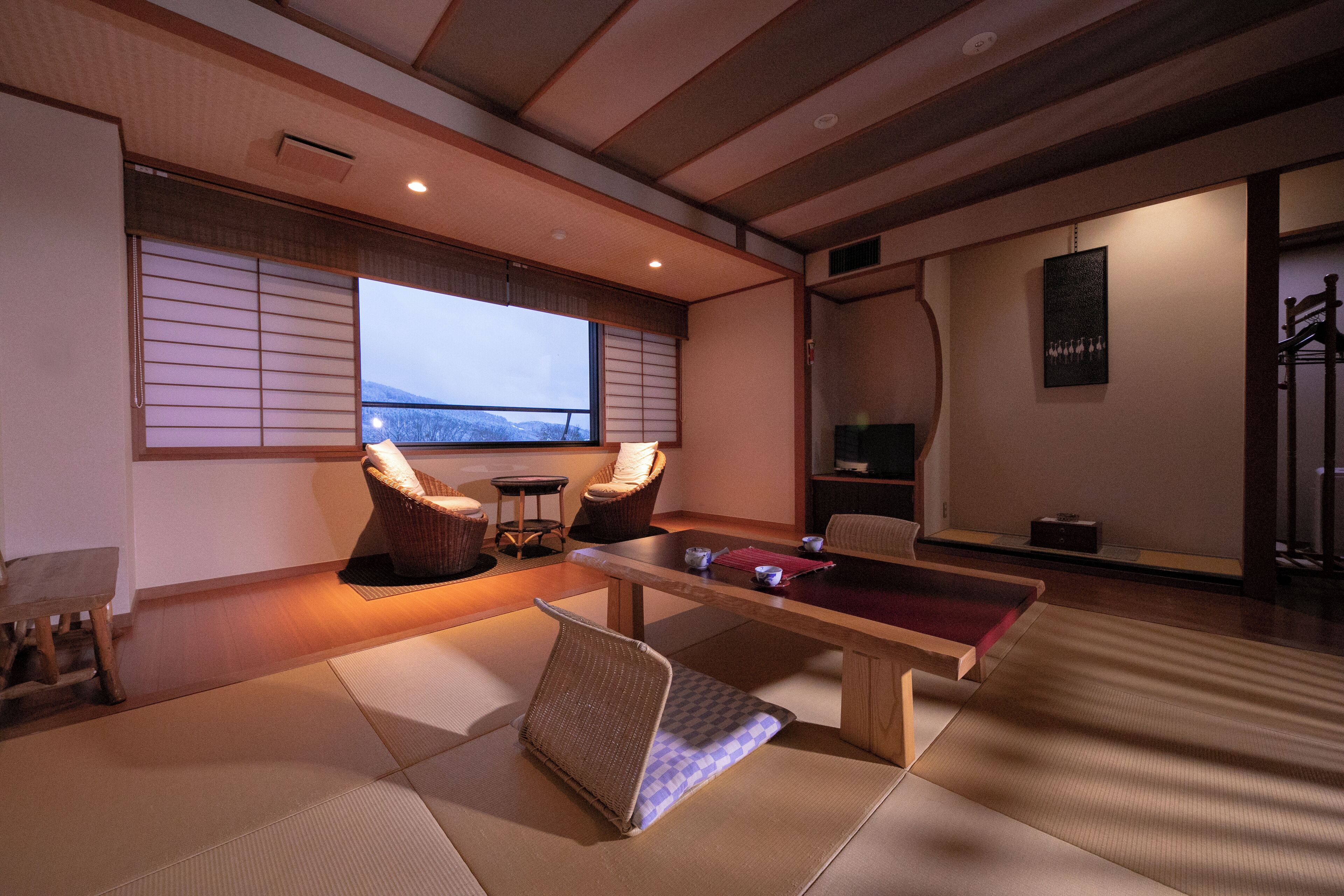 传统客房, 无烟房 (Modern Japanese Western Style) | 客房内保险箱、免费 WiFi、床单、轮椅无障碍