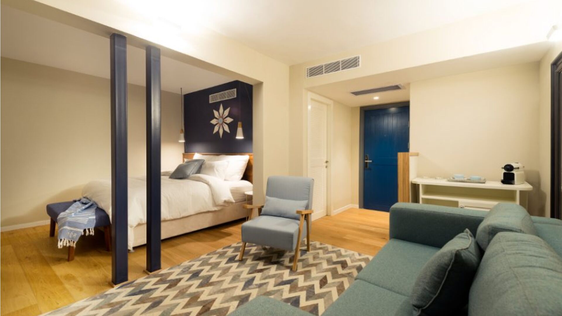 Superior Family Room | In-room safe, desk, soundproofing, free WiFi