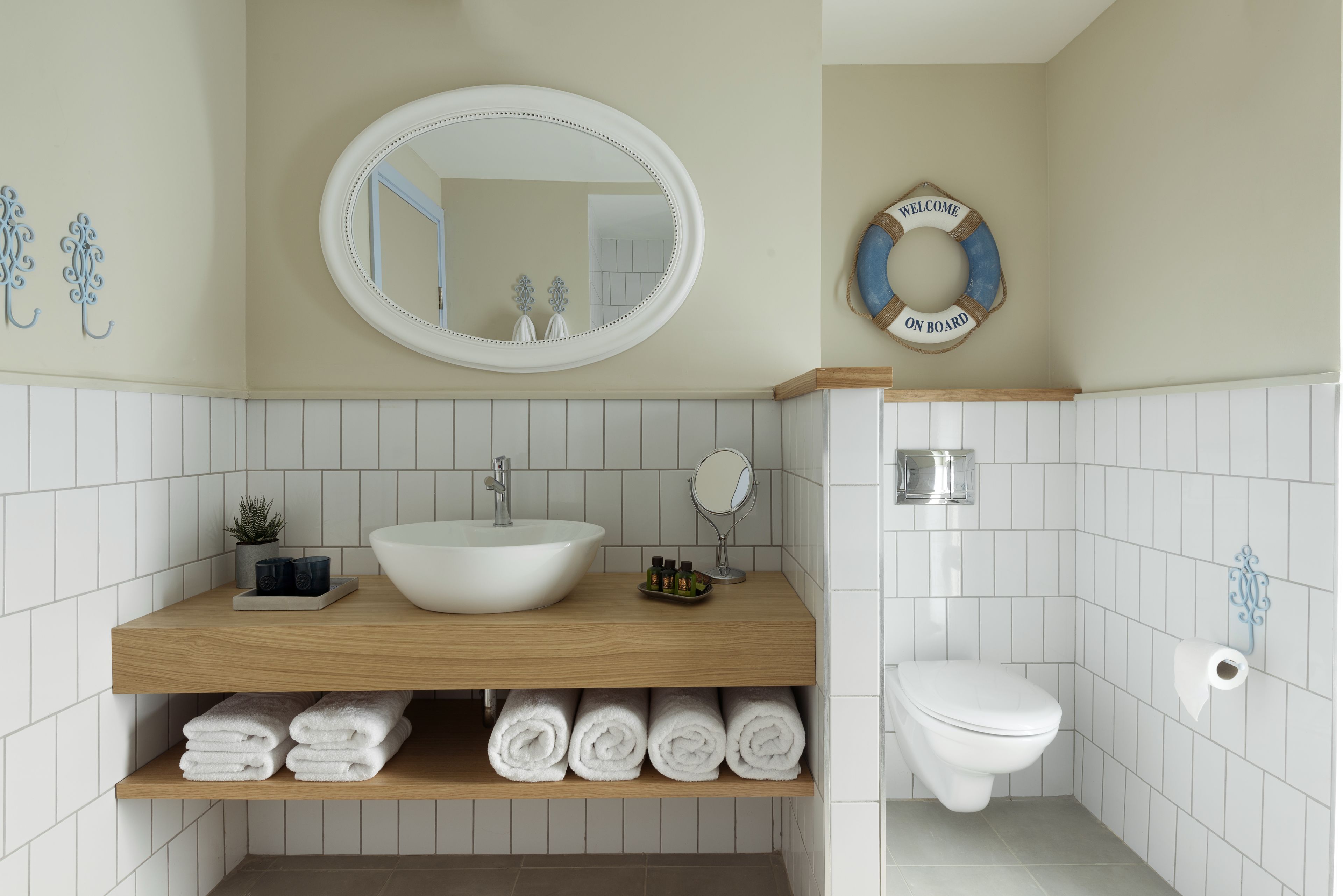 shower, free toiletries, hair dryer, bathrobes