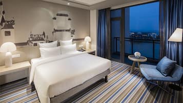 1 habitación y ropa de cama de alta calidad
