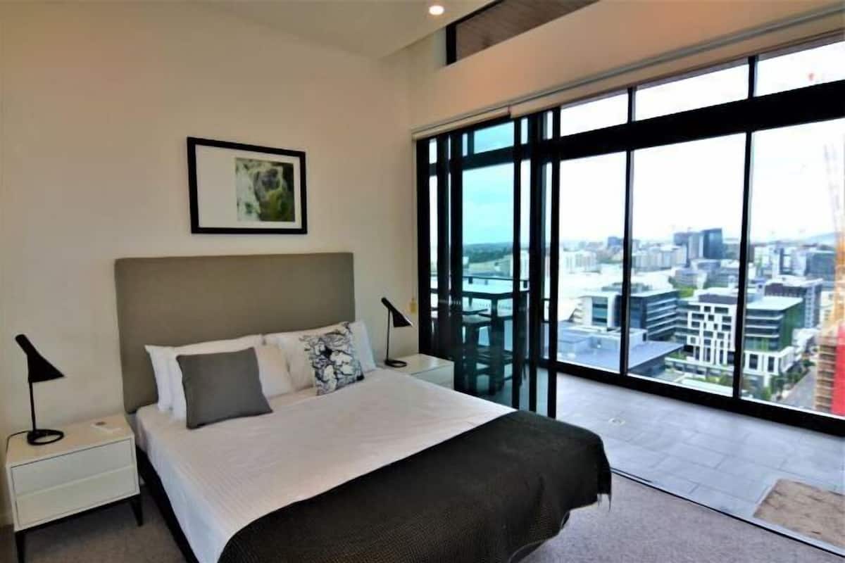 1 bedroom, laptop workspace, soundproofing, iron/ironing board