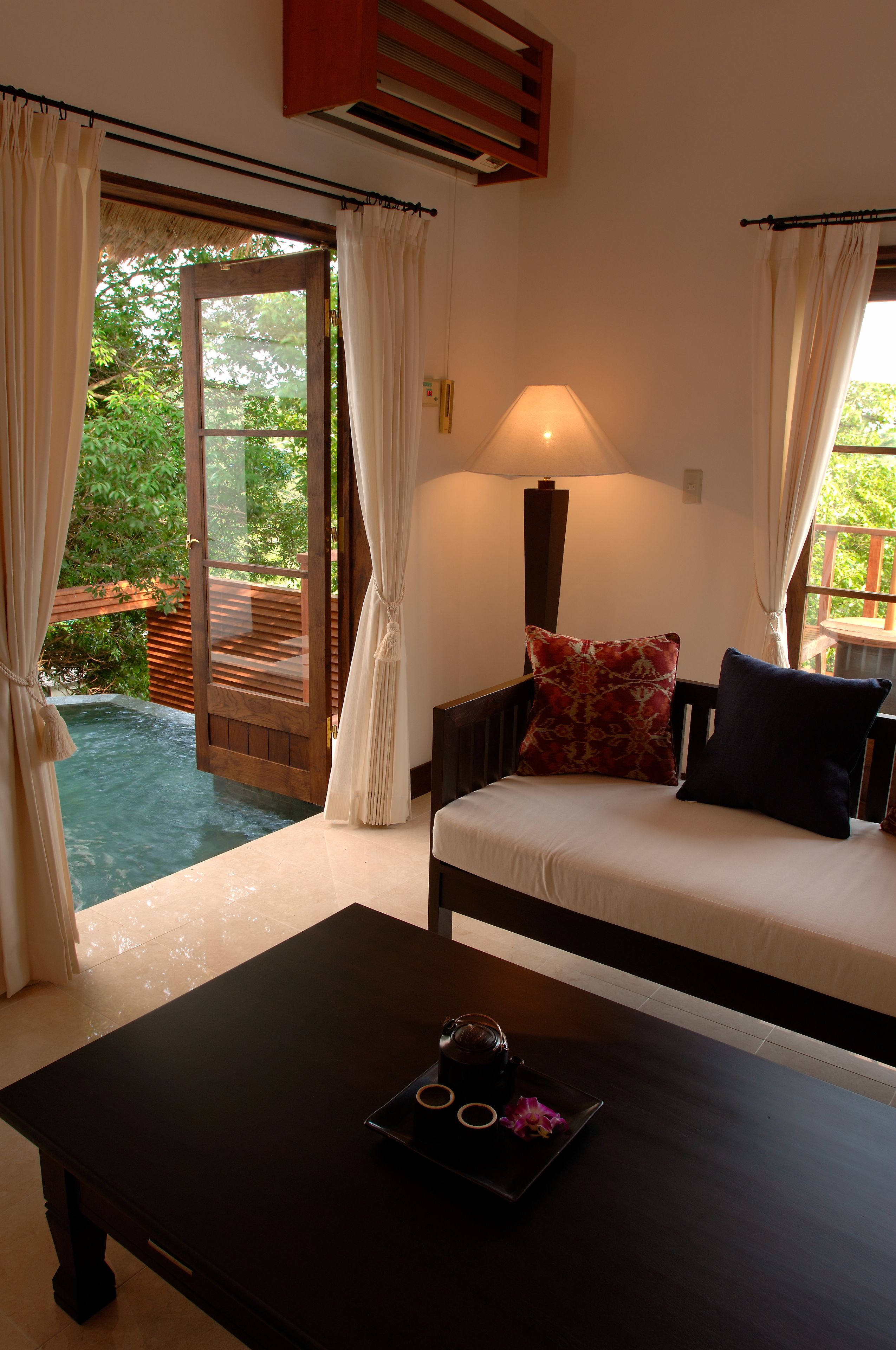 Suite (Bali Suite #45) | Living area | TV