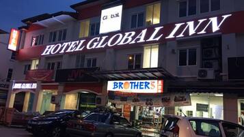 Front of property - evening/night