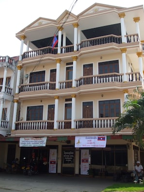 Fassade der Unterkunft