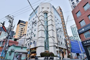 Fassade der Unterkunft