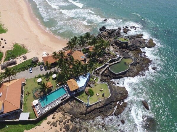 View from property - White Villa Resort Aungalla (Ahungalla)