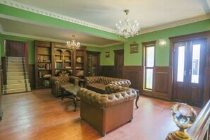 Sitteområde i lobbyen