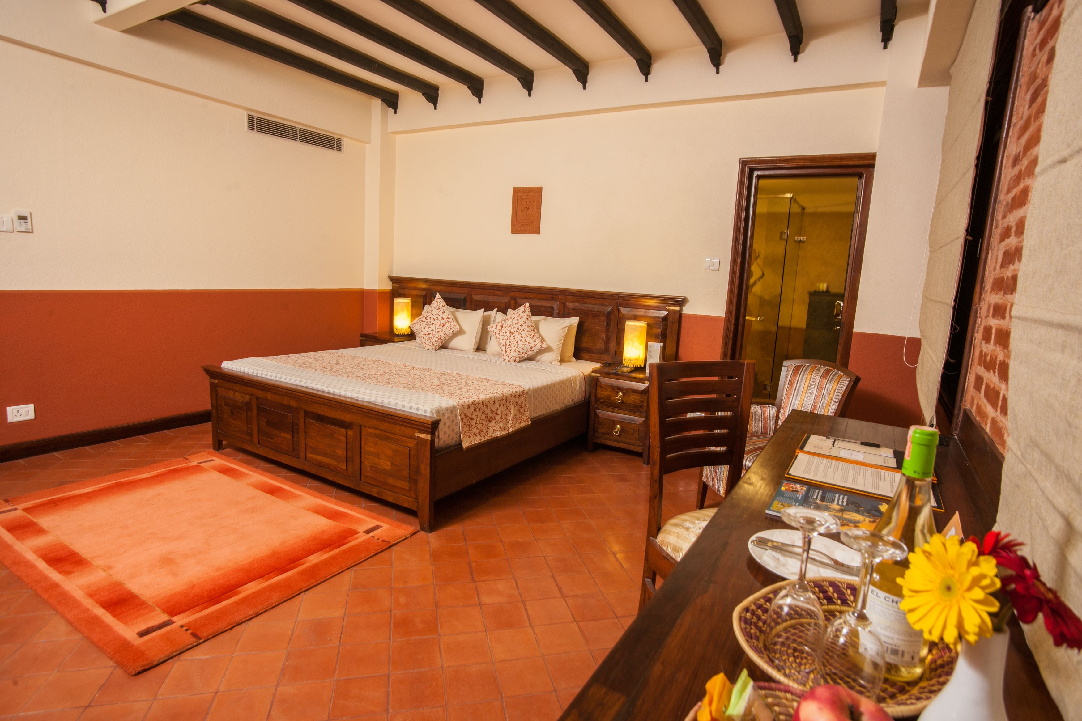 Minibar, in-room safe, desk, laptop workspace