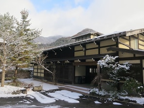 Exterior detail - Okuhida no Yado Furusato (Takayama)