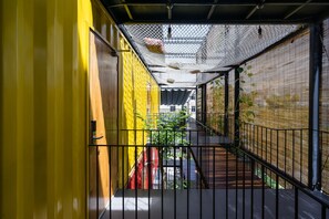 Basic Room, Multiple Beds, Shared Bathroom | Balcony