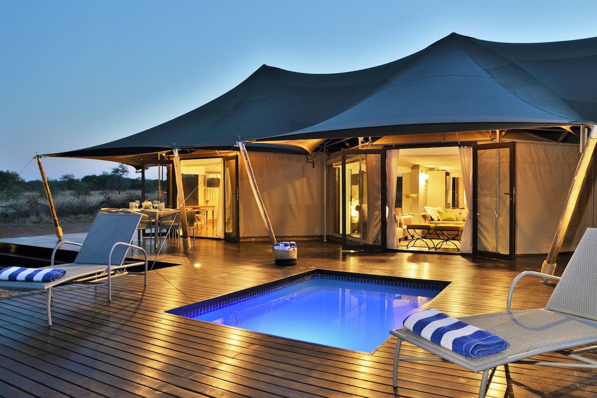 Luxury Tent | 3 bedrooms, premium bedding, down comforters, in-room safe