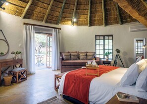 Familienchalet, 1 Schlafzimmer, Gartenblick | Blick auf den Garten