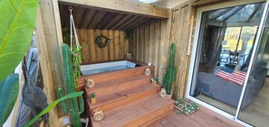 LOFT USA, View Golf | Terrace/patio - Villa Caraîbes (Gujan-Mestras)