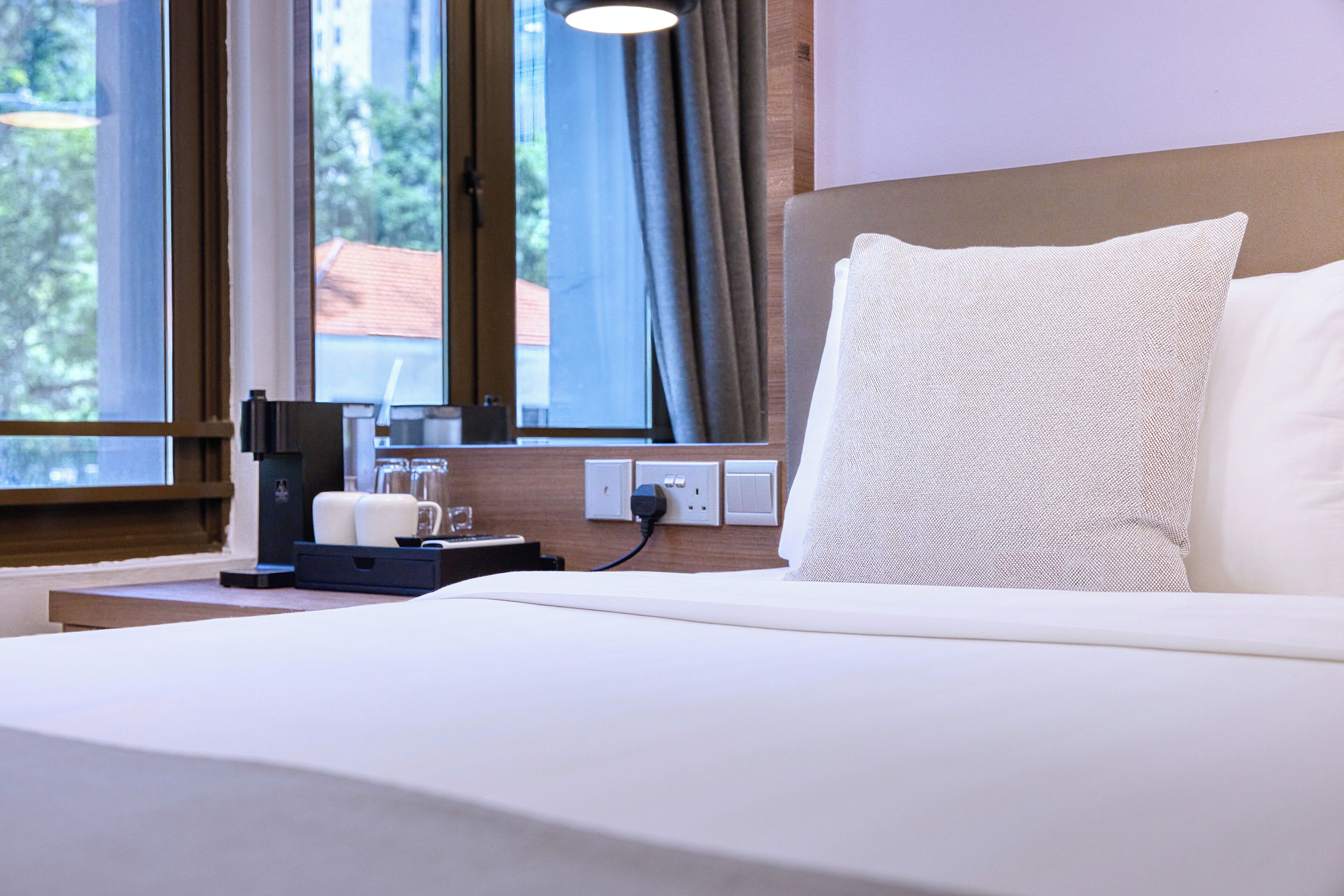 premier double room (city view) | minibar, in-room safe, individually decorated, desk