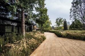 Vue depuis l’hébergement