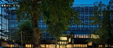 Blick von der Unterkunft