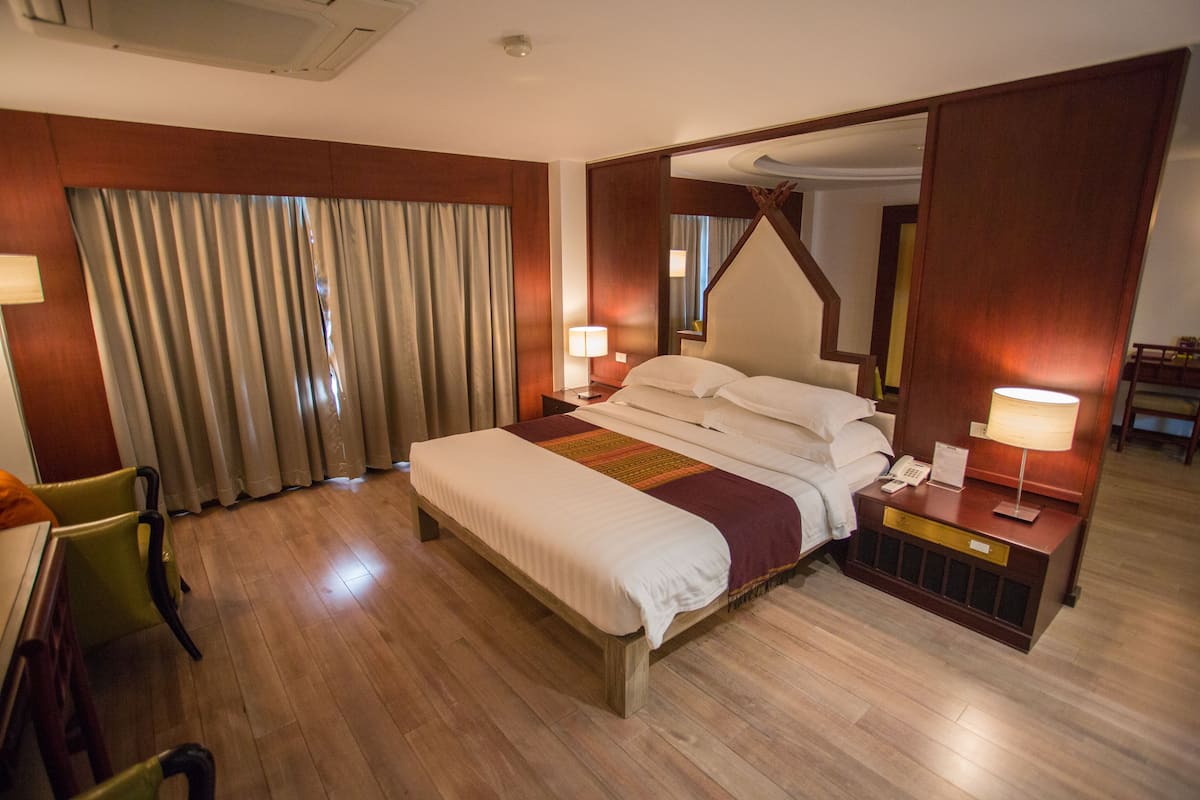 Suíte | Cofres nos quartos, cortinas blackout, Wi-Fi de cortesia